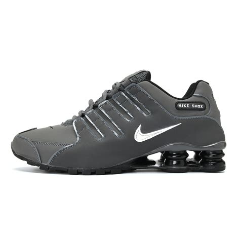 nike shox grey x on shortcut .